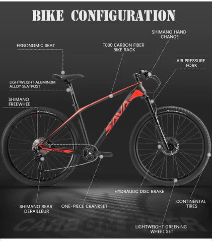 SAVA DECK 6.1 Carbon Mountain Bike